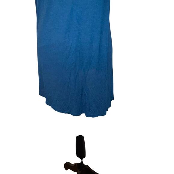 Monoreno womens S sheer cutout embroidered lace satin metallic gypsy fairy tunic - Picture 6 of 9